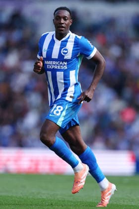 Brighton and Hove, England, 9th May 2026. Danny Welbeck of Brighton and Hove Albion during the Brighton and Hove Albion vs Wolverhampton Wanderers Premier League match at the AMEX Stadium, Brighton and Hove. Picture credit should read: Paul Terry Sportimage EDITORIAL USE ONLY. No use with unauthorised audio, video, data, fixture lists, club league logos or live services. Online in-match use limited to 120 images, no video emulation. No use in betting, games or single club league player publications. SPI_080_PT_Brighton_Wolves SPI-4789-0080