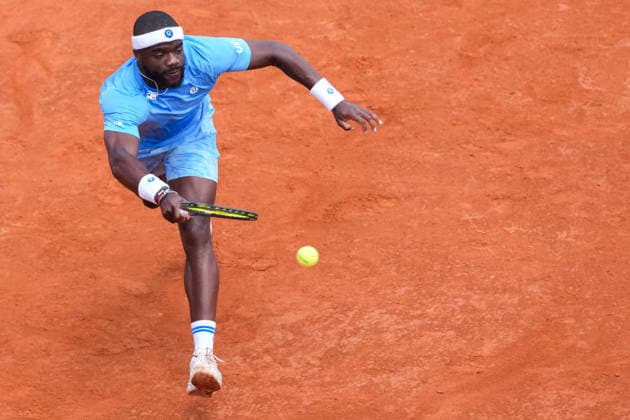 Frances Tiafoe of United States during the match against Andrea Pellegrino of Italy at the Internazionali BNL d Italia 2026 tennis tournament at Foro Italico in Rome (Italy) on May, 11, 2026. AntoniettaxBaldassarre