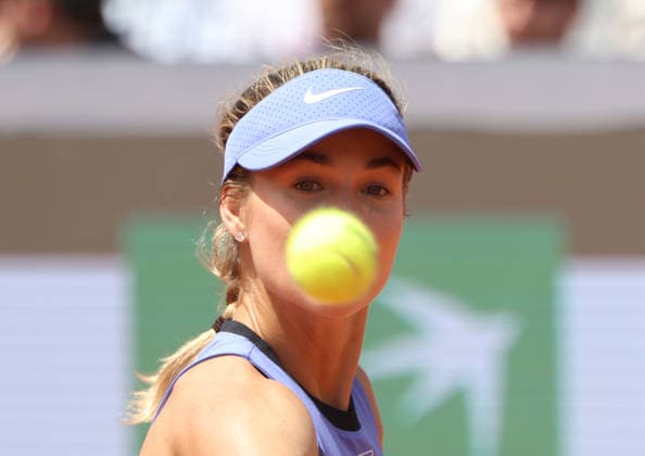 May 11, 2026, Rome, Lazio, Italy: ANNA KALINSKAYA during the match against J. Ostapenko of Latvia in the fourth round of tennis tournament WTA, Tennis Damen 1000 Internazionali BNL DÃ¢â‚¬â ¢Italia, Rome, Italy. Kalinskaya lost 1:6, 2:6 Rome Italy - ZUMAc278 20260511_zsp_c278_072 Copyright: xMarcinxCholewinskix