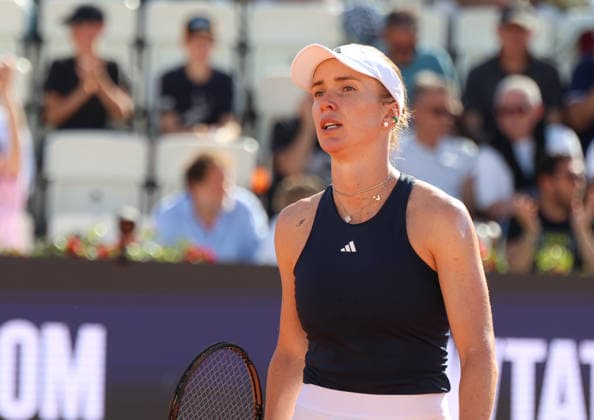 May 11, 2026, Rome, Lazio, Italy: ELINA SVITOLINA of Ukraine during the match against N. Bartunkova of Czech Republic in the fourth round of tennis tournament WTA, Tennis Damen 1000 Internazionali BNL DÃ¢â‚¬â ¢Italia, Rome, Italy. Svitolina won 6:2, 6:3. Rome Italy - ZUMAc278 20260511_zsp_c278_101 Copyright: xMarcinxCholewinskix