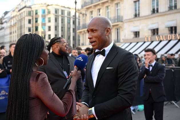 Trophee UNFP 2026 Didier DROGBA during the 2026 UNFP Trophy ceremony at Palais Brongniart on May 11, 2026 in Paris, France. Paris France  Copyright: xFEPx 776493480