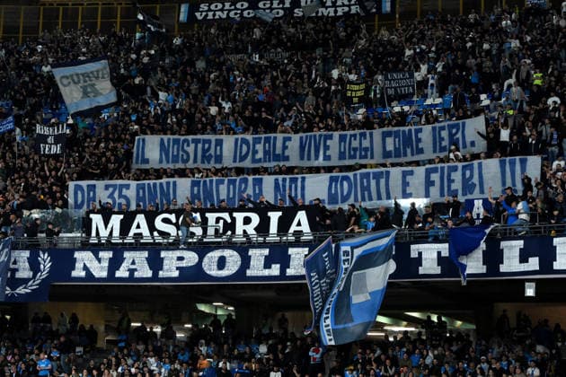 Ni Napoli 11 05 2026 - campionato di calcio serie A Napoli-Bologna foto Nicola Ianuale Image nella foto: tifosi Napoli 