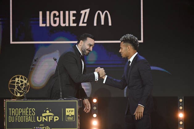 Trophee UNFP 2026 14 Desire DOUE (psg) - Adil RAMI during the 2026 UNFP Trophy ceremony at Palais Brongniart on May 11, 2026 in Paris, France. Paris France  Copyright: xFEPx 776493480