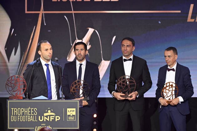 Trophee UNFP 2026 Jerome BRISARD (ARBITRE) during the 2026 UNFP Trophy ceremony at Palais Brongniart on May 11, 2026 in Paris, France. Paris France  Copyright: xFEPx 776493480