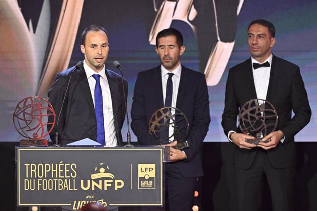 Trophee UNFP 2026 Jerome BRISARD (ARBITRE) during the 2026 UNFP Trophy ceremony at Palais Brongniart on May 11, 2026 in Paris, France. Paris France  Copyright: xFEPx 776493480