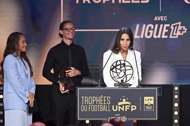 Trophee UNFP 2026 Justine ROUQUET during the 2026 UNFP Trophy ceremony at Palais Brongniart on May 11, 2026 in Paris, France. Paris France  Copyright: xFEPx 776493480