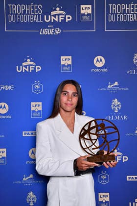 Trophee UNFP 2026 Justine ROUQUET during the 2026 UNFP Trophy ceremony at Palais Brongniart on May 11, 2026 in Paris, France. Paris France  Copyright: xFEPx 776493480