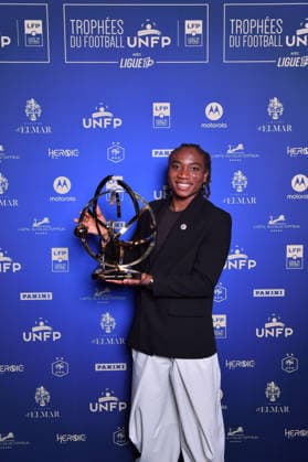 Trophee UNFP 2026 Melchie DUMORNAY during the 2026 UNFP Trophy ceremony at Palais Brongniart on May 11, 2026 in Paris, France. Paris France  Copyright: xFEPx 776493480