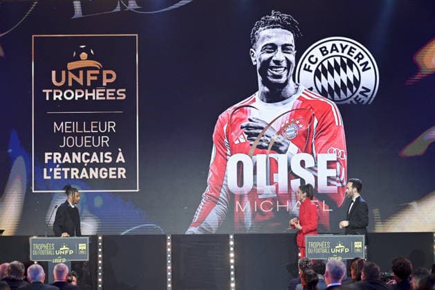 Trophee UNFP 2026 Michael OLISE during the 2026 UNFP Trophy ceremony at Palais Brongniart on May 11, 2026 in Paris, France. Paris France  Copyright: xFEPx 776493480