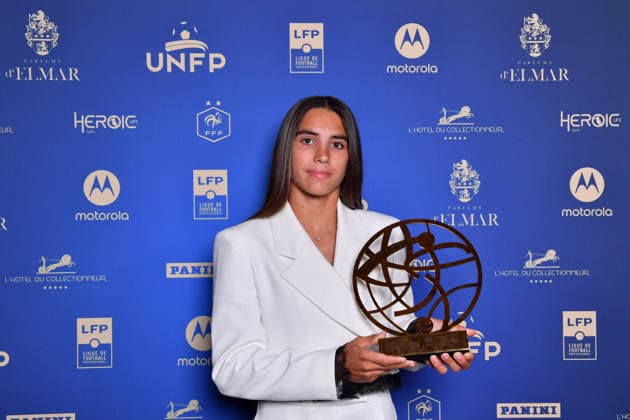 FOOTBALL : 34e edition des Trophees UNFP 2026 - Paris - 11 05 2026 Justine ROUQUET during the 2026 UNFP Trophy ceremony at Palais Brongniart on May 11, 2026 in Paris, France. (POOL UNFP FEP ICON) ParisFrance  Copyright: xAGENCExFEPxFEPx