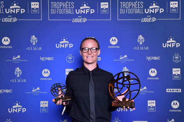 FOOTBALL : 34e edition des Trophees UNFP 2026 - Paris - 11 05 2026 Mylene CHAVAS during the 2026 UNFP Trophy ceremony at Palais Brongniart on May 11, 2026 in Paris, France. (POOL UNFP FEP ICON) ParisFrance  Copyright: xAGENCExFEPxFEPx