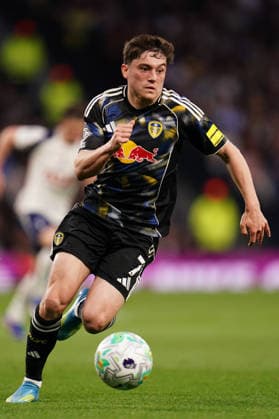 Premier League: Tottenham Hotspur v Leeds United Daniel James of Leeds United with the ball during the Premier League match Tottenham Hotspur vs Leeds United at Tottenham Hotspur Stadium, London, United Kingdom on 11 May 2026 (Photo by Harvey Murphy News Images) Copyright: xHarveyxMurphy NewsxImagesx