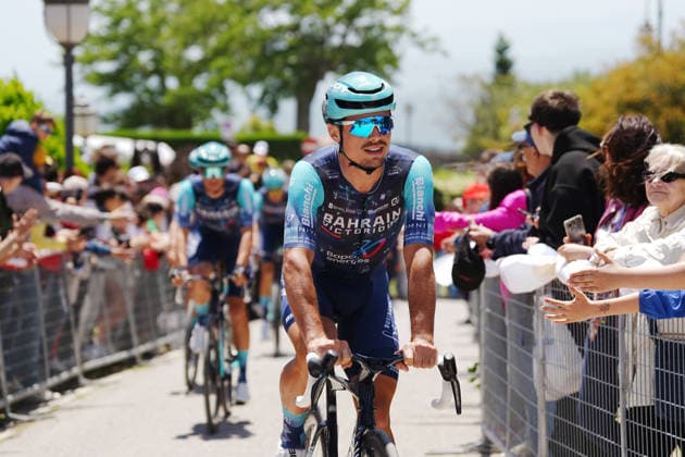 Australia™s Robert Stannard of Bahrain Victorious during Stage 4 of the Giro d™Italia, from Catanzaro to Cosenza, Italy, Tuesday, May 12, 2026.  Copyright: xMassimoxPaolone LaPressex