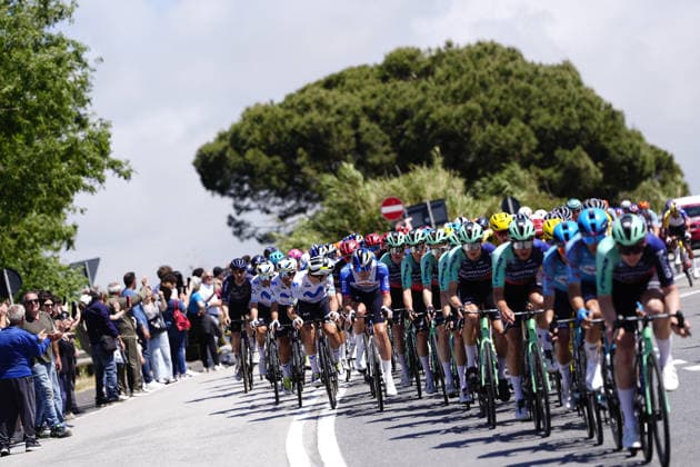 The race during Stage 4 of the Giro d™Italia, from Catanzaro to Cosenza, Italy, Tuesday, May 12, 2026.  Copyright: xFabioxFerrari LaPressex