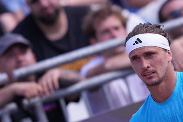 Alexander Zverev during the match between Luciano Darderi (ITA) vs Alexander Zverev (GER) at the Italian Open in Rome, Tuesday, May 12, 2026. (Alfredo Falcone LaPresse)  Copyright: xAlfredoxFalcone LaPressex