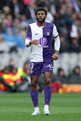 MARK McKENZIE, Tolosa, Ligue 1, 2025-26, Tolouse vs Lille 0-4, 12-04-2026, Azione, Action, Single shot LIGUE 1 2025-26 TOLOSA-LILLE 0-4