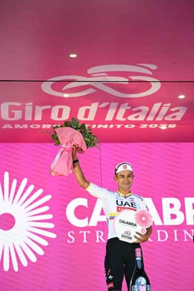 12-05-2026 Giro D italia; Tappa 04 Catanzaro - Cosenza; 2026, Uae Emirates - Xrg; Narvaez, Jhonnatan; Cosenza; 