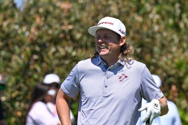 NEWTON SQUARE, PA - MAY 12: Cameron Smith of Australia looks on during the 2026 PGA, Golf Herren Championship on May 12th, 2026 at Aronimink Golf Club in Newtown Square, PA.(Photo by Terence Lewis Icon Sportswire) GOLF: MAY 12 PGA PGA Championship EDITORIAL USE ONLY Icon260512044