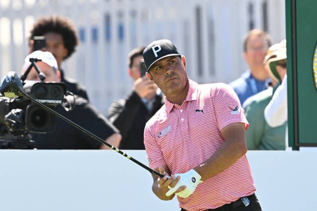NEWTON SQUARE, PA - MAY 12: Gary Woodland of United States of America hits the ball during the 2026 PGA, Golf Herren Championship on May 12th, 2026 at Aronimink Golf Club in Newtown Square, PA.(Photo by Terence Lewis Icon Sportswire) GOLF: MAY 12 PGA PGA Championship EDITORIAL USE ONLY Icon260512066