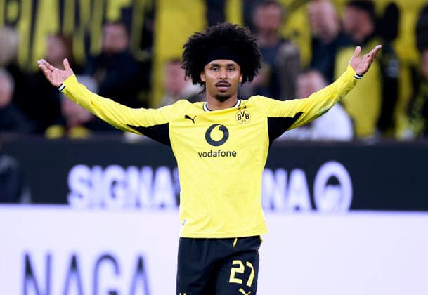 ADEYEMI Karim Team BVB DFL Bundesliga Saison 2025 - 2026 Spiel Borussia Dortmund - Eintracht Frankfurt 3 : 2 am 08.05. 2026 in Dortmund DFL REGULATIONS PROHIBIT ANY USE OF PHOTOGRAPHS as IMAGE SEQUENCES and or QUASI-VIDEO *** ADEYEMI Karim Team BVB DFL Bundesliga Season 2025 2026 Match Borussia Dortmund Eintracht Frankfurt 3 2 on 08 05 2026 in Dortmund DFL REGULATIONS PROHIBIT ANY USE OF PHOTOGRAPHS as IMAGE SEQUENCES and or QUASI VIDEO Copyright: xLacixPerenyix