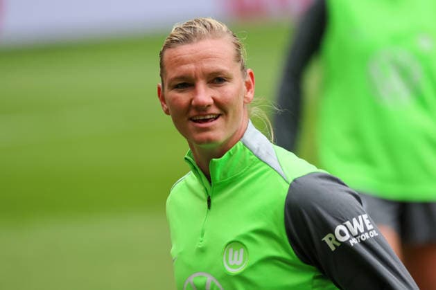 Köln, Deutschland: 13. Mai 2026 - 46. DFB Pokal Finale der Frauen 2026 - VfL Wolfsburg Frauen vs. FC Bayern München Frauen - Abschlusstraining Im Bild: Alexandra Popp (VfL) Copyright: HMBxMedia MadeleinexFantini