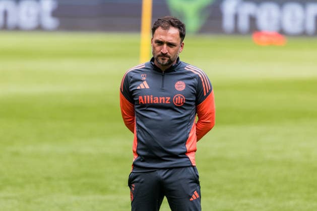 Abschlusstraining FC Bayern München; 13.05.2026 Jose Barcala (FC Bayern München, Trainer) DFB-Pokal 46. Finale der Frauen, VfL Wolfsburg - FC Bayern München, Abschlusstraining FC Bayern München, Köln, RheinEnergiestadion am 13.05.2026 Copyright: xBEAUTIFULxSPORTS Wunderlx