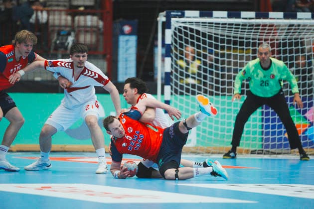 World Championship qualification men s handball Norway Turkey Gjovik 20260513 Sander Sagosen handball player during the World Championship qualifying match in men s handball between Norway and Turkey in Gjovik Olympic Mountain Hall Photo Stian Lysberg Solum NTB Gjovik Norway EDITORIAL USE ONLY RESTRICTED USE FOR BETTING COMPANIES  Copyright: xStianxLysbergxSolumx xNTBx