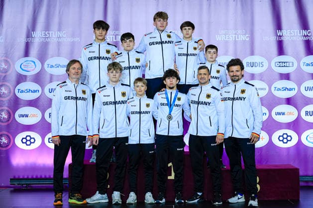 U17, U 17 Wrestling European Championships Team Germany *** U17 Wrestling European Championships Team Germany