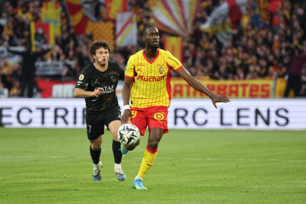 FOOTBALL : RC Lens vs Paris Saint-Germain - Ligue 1 J29 - 13 05 2026 Abdallah SIMA (RC Lens) lors du match RC Lens vs Paris Saint-Germain, Ligue 1 J29, stade Bollaert-Delelis, le 13 mai 2026 - photo Laurent Sanson PsnewZ  Copyright: xLaurentxSANSONx xPsnewZx