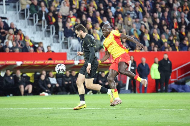 FOOTBALL : RC Lens vs Paris Saint-Germain - Ligue 1 J29 - 13 05 2026 But de Khvicha KVARATSKHELIA (PSG) lors du match RC Lens vs Paris Saint-Germain, Ligue 1 J29, stade Bollaert-Delelis, le 13 mai 2026 - photo Laurent Sanson PsnewZ  Copyright: xLaurentxSANSONx xPsnewZx