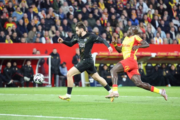 FOOTBALL : RC Lens vs Paris Saint-Germain - Ligue 1 J29 - 13 05 2026 But de Khvicha KVARATSKHELIA (PSG) lors du match RC Lens vs Paris Saint-Germain, Ligue 1 J29, stade Bollaert-Delelis, le 13 mai 2026 - photo Laurent Sanson PsnewZ  Copyright: xLaurentxSANSONx xPsnewZx