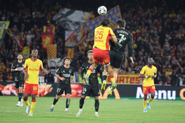 FOOTBALL : RC Lens vs Paris Saint-Germain - Ligue 1 J29 - 13 05 2026 IsmaÃ«lo GANIOU (RC Lens) lors du match RC Lens vs Paris Saint-Germain, Ligue 1 J29, stade Bollaert-Delelis, le 13 mai 2026 - photo Laurent Sanson PsnewZ  Copyright: xLaurentxSANSONx xPsnewZx