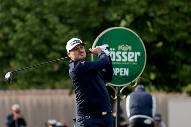 GOLF - Goesser Open 2026 MARIA LANKOWITZ,AUSTRIA,14.MAY.26 - GOLF - Alps Tour, Goesser Open, GC Erzherzog Johann. Image shows Alexis Leray (FRA).  GEPAxpictures xHansxOberlaender