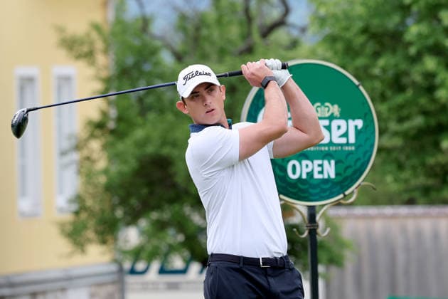 GOLF - Goesser Open 2026 MARIA LANKOWITZ,AUSTRIA,14.MAY.26 - GOLF - Alps Tour, Goesser Open, GC Erzherzog Johann. Image shows Leonardo Rigotti (ITA).  GEPAxpictures xHansxOberlaender