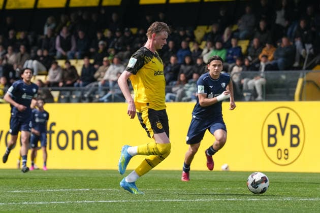 Donnerstag, 14.05.2026 Saison 2025 2026 Finale U17, U 17 Westfalenpokal im BVB Fußballpark Hohenbuschei, Dortmund, Germany. BV Borussia Dortmund U17 - VfL Bochum U17. Mats Brauckmann (BVB)