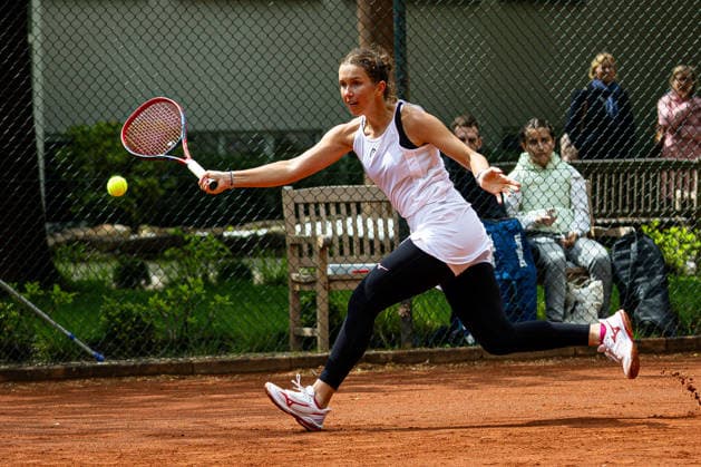 Mikulskyte, Justina LTU (LTTC Rot-Weiß ), 1. Bundesliga Damen: LTTC Rot-Weiß vs. BW DD Blasewitz, Berlin, LTTC Rot-Weiß , 14.05.2026, Copyright: xClaudioxGärtnerx