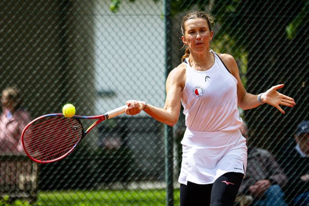 Mikulskyte, Justina LTU (LTTC Rot-Weiß ), 1. Bundesliga Damen: LTTC Rot-Weiß vs. BW DD Blasewitz, Berlin, LTTC Rot-Weiß , 14.05.2026, Copyright: xClaudioxGärtnerx