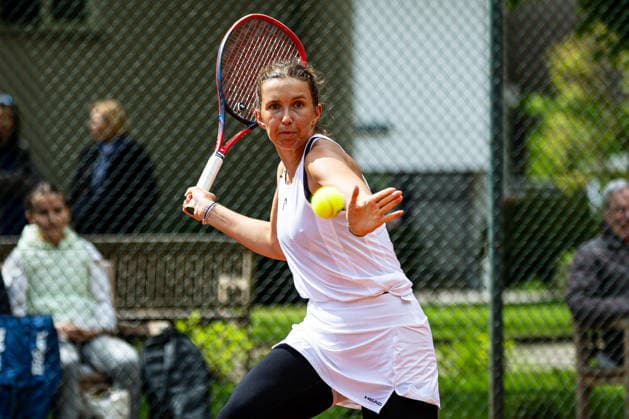 Mikulskyte, Justina LTU (LTTC Rot-Weiß ), 1. Bundesliga Damen: LTTC Rot-Weiß vs. BW DD Blasewitz, Berlin, LTTC Rot-Weiß , 14.05.2026, Copyright: xClaudioxGärtnerx