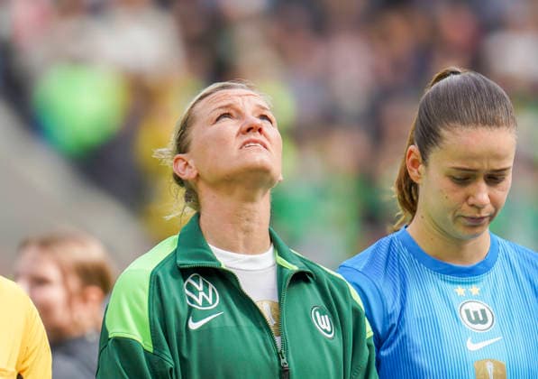Deutschland: Fussball DFB-Pokal Frauen 2025 2026, Finale VfL Wolfsburg vs Bayern München RheinEnergieStadion (Köln): Portraitfoto, Portrait, Einzelaufnahme, Porträt Alexandra Popp (VfL Wolfsburg Frauen, 11) Köln Copyright: xAymanxAlahmedx