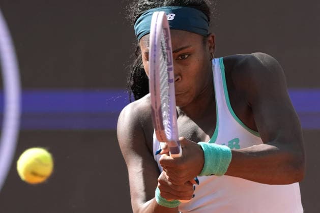 Coco Gauff of United States during the match against Sorana-Mihaela Cirstea of Romania at the Internazionali BNL d Italia 2026 tennis tournament at Foro Italico in Rome (Italy) on May, 14, 2026. AntoniettaxBaldassarre