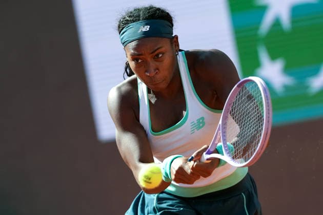 Coco Gauff of United States during the match against Sorana-Mihaela Cirstea of Romania at the Internazionali BNL d Italia 2026 tennis tournament at Foro Italico in Rome (Italy) on May, 14, 2026. AntoniettaxBaldassarre