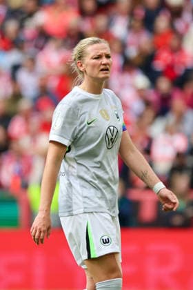 Köln, Deutschland: 14. Mai 2026 - 46. DFB Pokal Finale der Frauen 2026 - VfL Wolfsburg Frauen vs. FC Bayern München Frauen Im Bild: Alexandra Popp (VfL) Copyright: HMBxMedia MadeleinexFantini