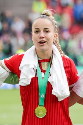 14.05.2026, xgrfx, Fussball DFB Pokalfinale der Frauen, VfL Wolfsburg - FC Bayern München v.l. Giulia Gwinn (FC Bayern München) (DFL DFB REGULATIONS PROHIBIT ANY USE OF PHOTOGRAPHS as IMAGE SEQUENCES and or QUASI-VIDEO) Köln