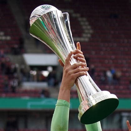 Frauen Fussball, DFB Pokal Saison 2025 2026, Frauen DFB Pokal finale 1. VfL Wolfsburg vs FC Bayern München, 14.05.2026, Rheinenergiestadion Köln DFB pokal, Symbolfoto