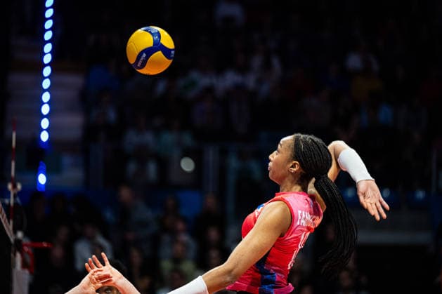 IPA84693378 - Fatoumata Fanguedou (FRA) - BPER Test Match - Italy Women vs France Women. Biella Forum in Biella, Italy on May 14 2026.  Copyright: xRiccardoxSpadettoxDexPaulis IPAxSportx xx 84693378