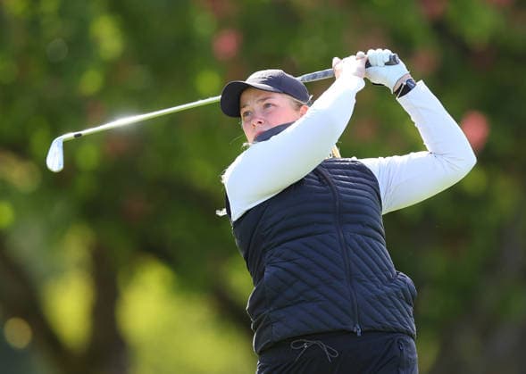 REPRO FREE *PRESS RELEASE NO REPRODUCTION FEE* EDITORIAL USE ONLY Flogas Irish Women s Amateur Open, Newlands Golf Club, Dublin 15 5 2026 Ella Butteriss Ella Butteriss 15 5 2026  Copyright: x INPHO TomxO™Hanlonx V1463896