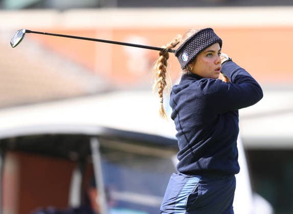 REPRO FREE *PRESS RELEASE NO REPRODUCTION FEE* EDITORIAL USE ONLY Flogas Irish Women s Amateur Open, Newlands Golf Club, Dublin 15 5 2026 Maria Sole Albini Maria Sole Albini 15 5 2026  Copyright: x INPHO TomxO™Hanlonx V1464050