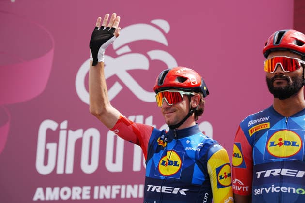Italy™s Giulio Ciccone of Lidl-Trek during Stage 7 of the Giro d™Italia from Formia to Blockhaus, Italy. Friday May 15, 2026.  Copyright: xMassimoxPaolonex xLaPressex