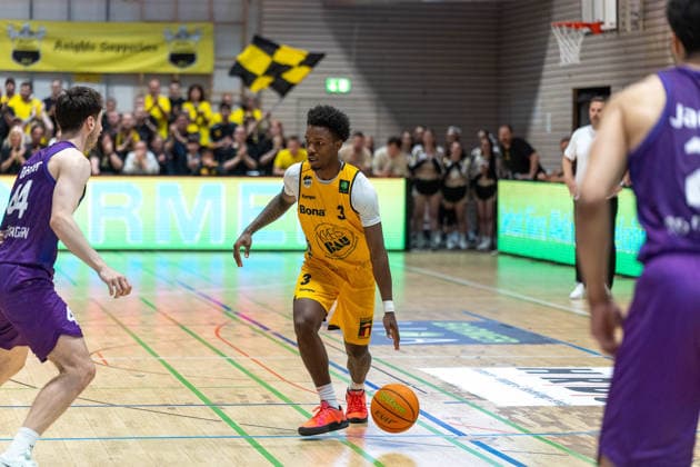 Charles Tyorne Harris Jr. (Bozic Estriche Knights Kirchheim, 03) GER, Bozic Estriche Knights Kirchheim vs. BG Goettingen, BARMER 2. Basketball Bundesliga, Playoffs Spiel 4, Saison 2025 2026, 14.05.2026 GER, Bozic Estriche Knights Kirchheim vs. BG Goettingen, BARMER 2. Basketball Bundesliga, Playoffs Spiel 4, Saison 2025 2026, 14.05.2026 Goeppingen Copyright: xEibner-Pressefoto NinaxSanderx EP_NSR