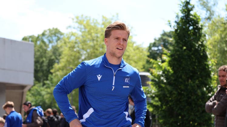15.05.2026, xrekx, Fussball 2. Bundesliga, Karlsruher SC - Training v.l. Dzenis Burnic (Karlsruher SC) (DFL DFB REGULATIONS PROHIBIT ANY USE OF PHOTOGRAPHS as IMAGE SEQUENCES and or QUASI-VIDEO) Karlsruhe